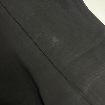 PLATEAU STUDIO Cotton Lace-Up Flare Pants Black Size 2