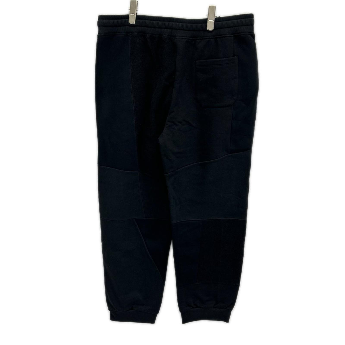 VALENTINO Black VLTN Logo Patchwork Sweatpants Size L