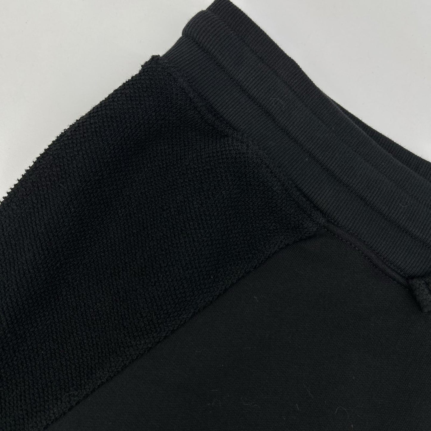 VALENTINO Black VLTN Logo Patchwork Sweatpants Size L
