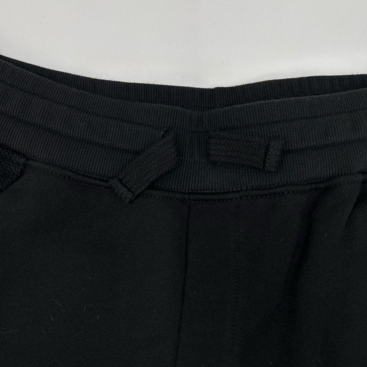 VALENTINO Black VLTN Logo Patchwork Sweatpants Size L