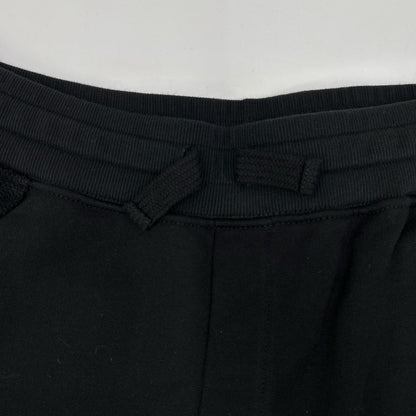 VALENTINO Black VLTN Logo Patchwork Sweatpants Size L