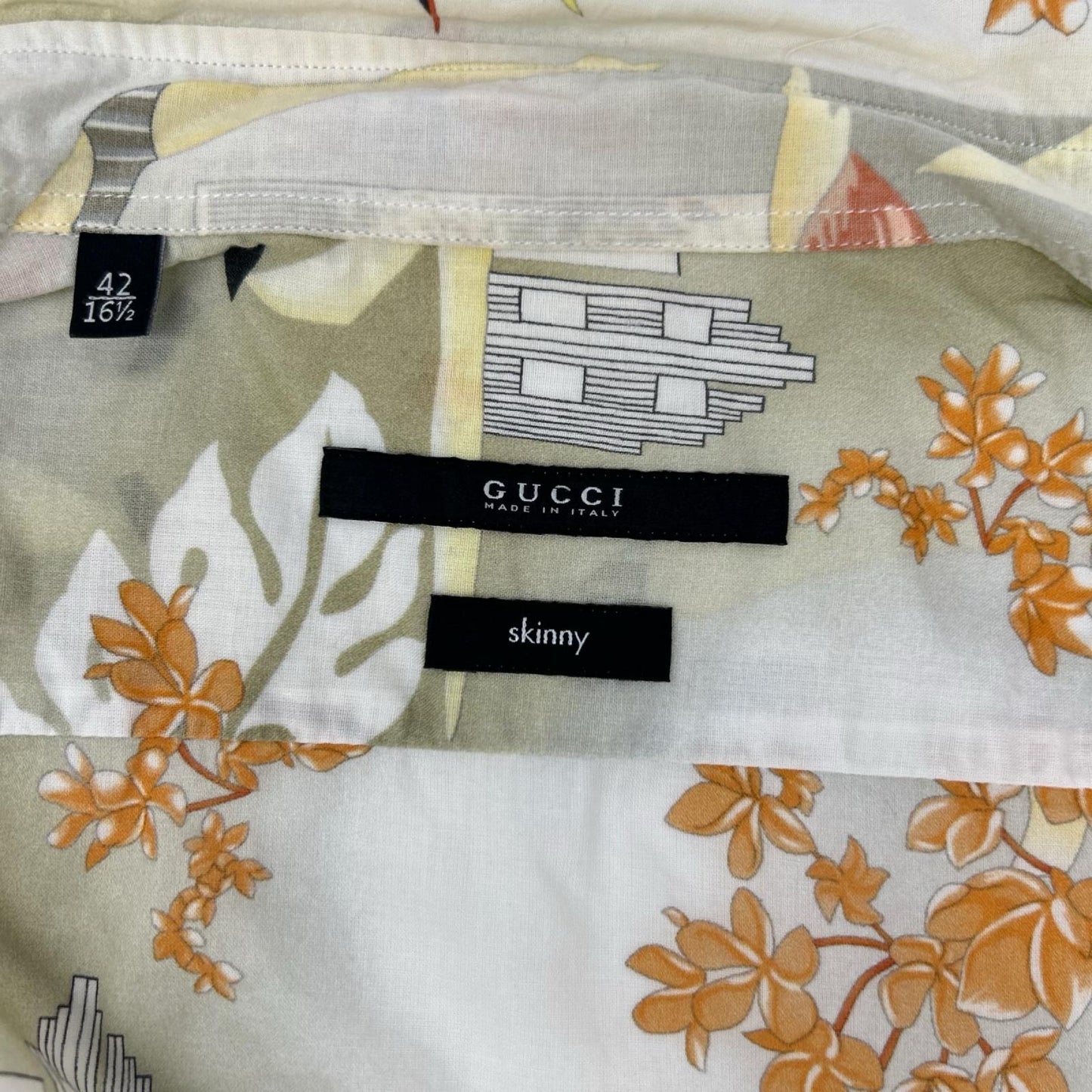 GUCCI Multi Japanese Print S/S Shirt
