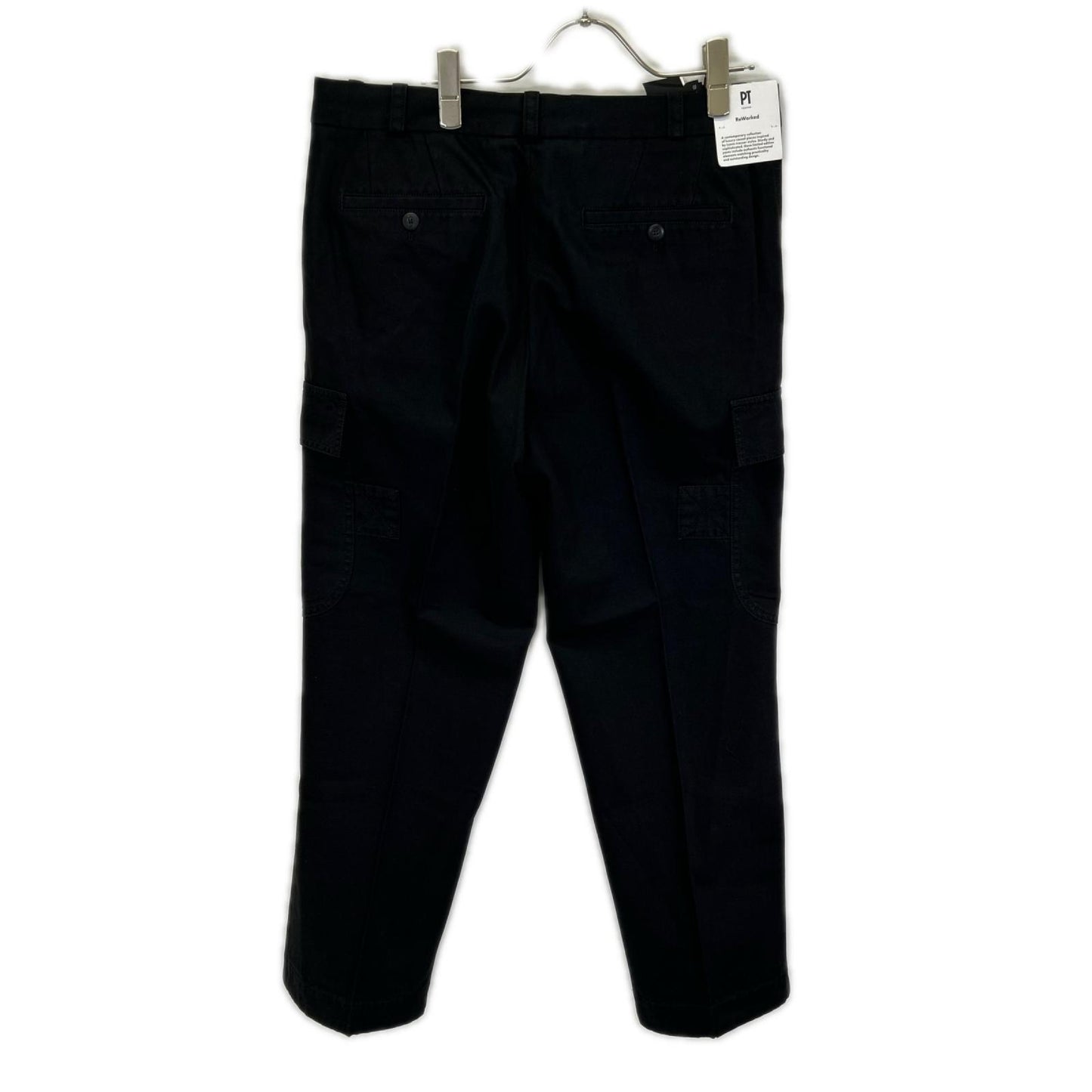 PT TORINO Black ReWorked Cargo Pants H2166 Size 32
