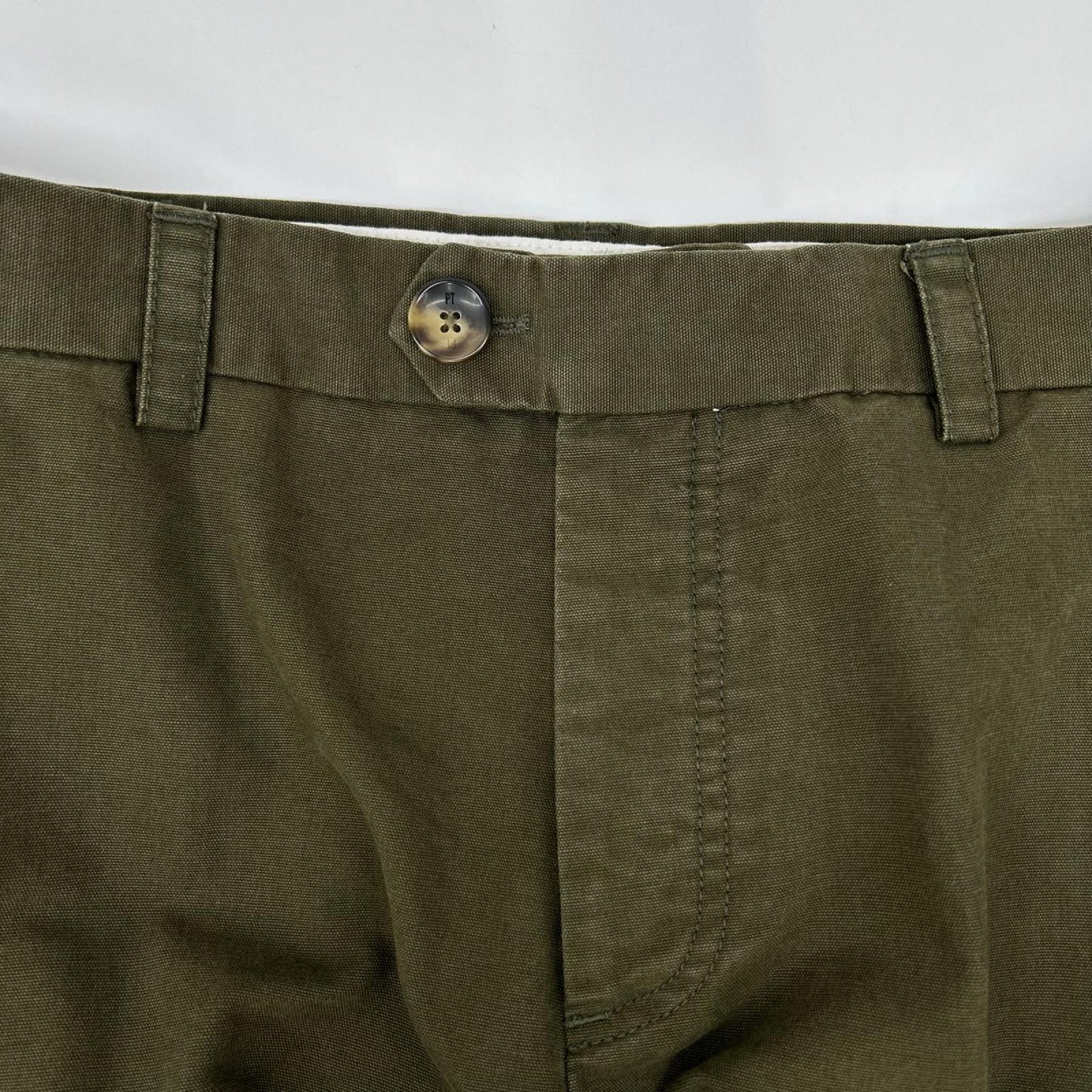 PT TORINO Khaki Cotton Cargo Pants