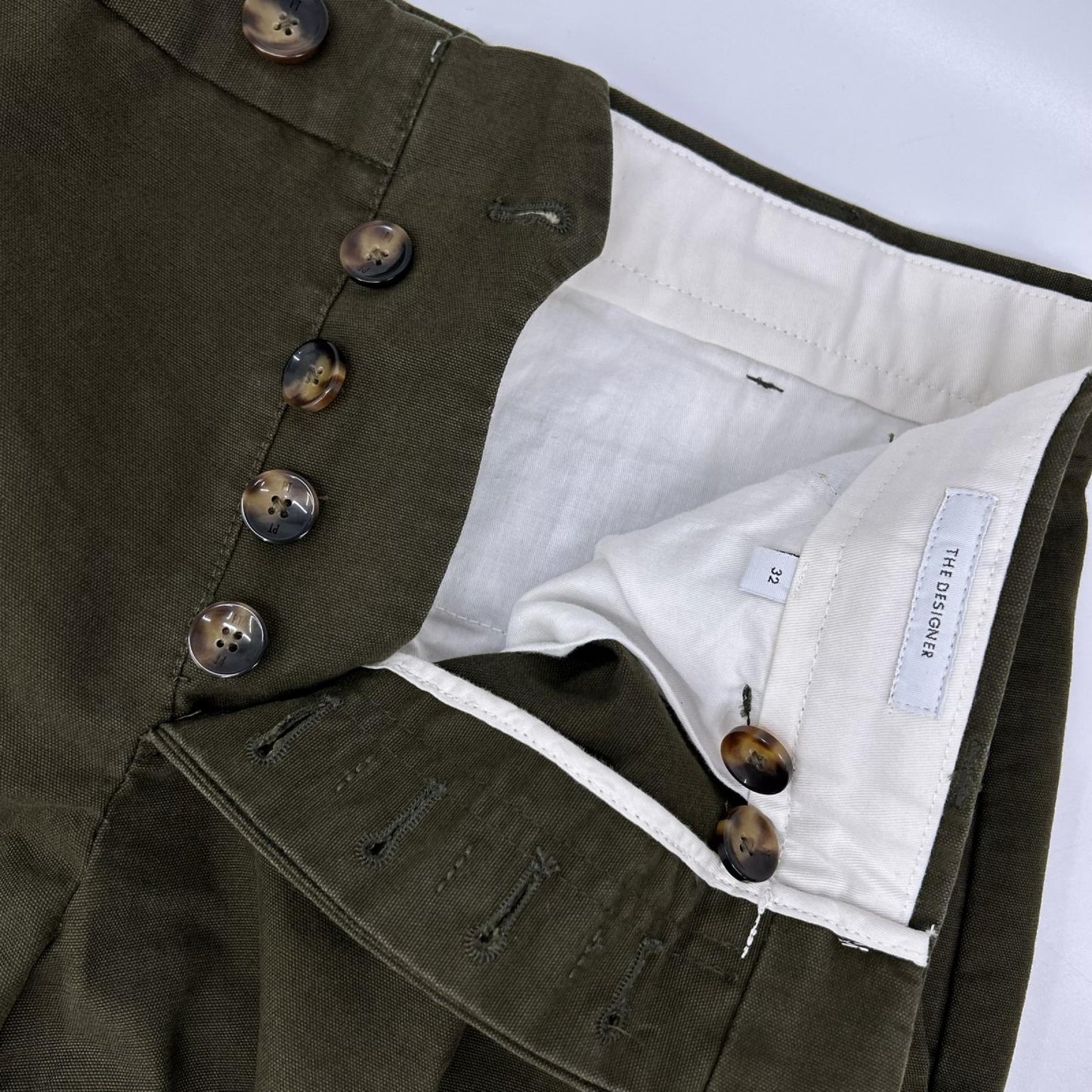 PT TORINO Khaki Cotton Cargo Pants