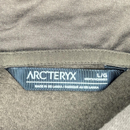 ARC'TERYX Brown EMBLEM FLEECE HOODY Size L