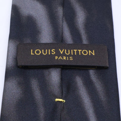 LOUIS VUITTON Tie-Dye Silk Tie Black/Gray Size ONE SIZE