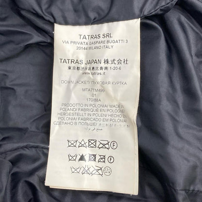 TATRAS Tomorrowland PESCHE Nylon Down Jacket Black Size 01