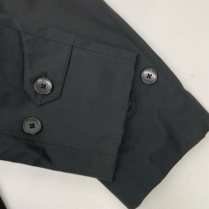 gotairiku Black Herringbone Down Liner Coat