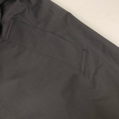 gotairiku Black Herringbone Down Liner Coat