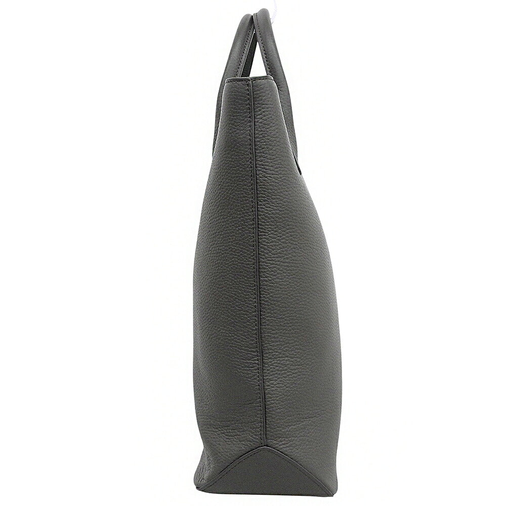 UNITED ARROWS Leather 2-Way Tote Shoulder Bag Dark Brown
