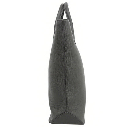 UNITED ARROWS Leather 2-Way Tote Shoulder Bag Dark Brown