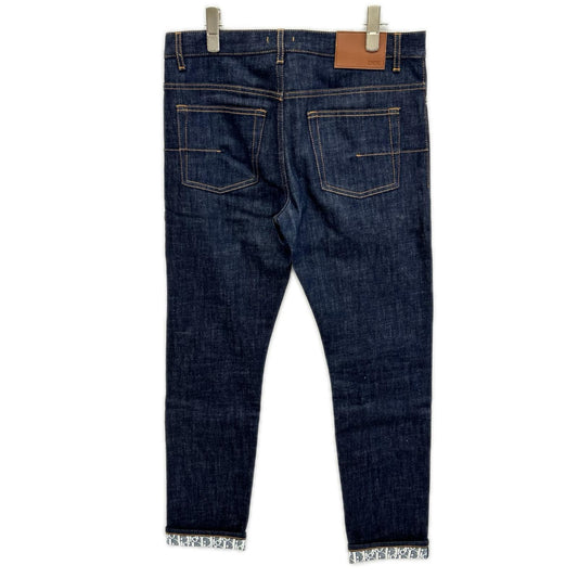 DIOR Oblique Slim Fit Denim Jeans Indigo Size 30