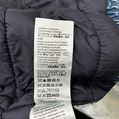 TOMMYHILFIGER Indigo Denim Padded Hooded Jacket Blue Size L