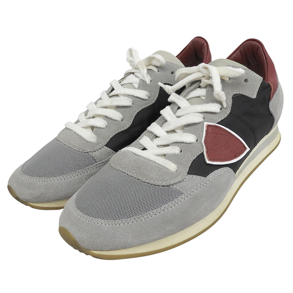 PHILIPPE MODEL Tropez X Sneakers Black/Grey Size EU 42