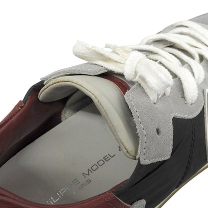 PHILIPPE MODEL Tropez X Sneakers Black/Grey Size EU 42