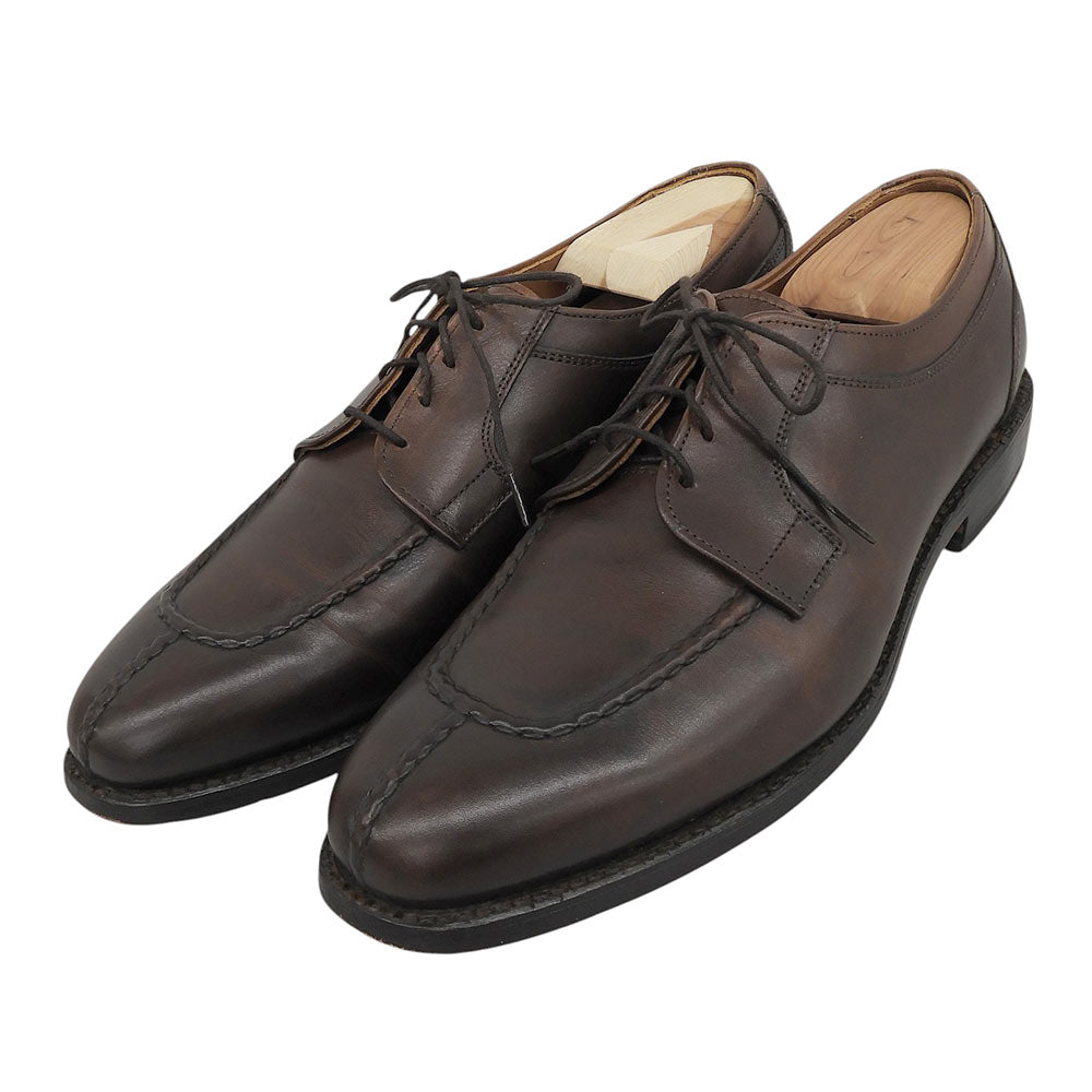 Allen Edmonds Leather U-Tip Brown Sneakers Size 8 1/2D
