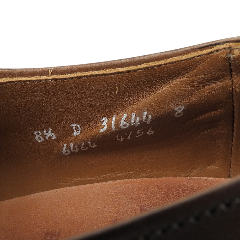 Allen Edmonds Leather U-Tip Brown Sneakers Size 8 1/2D