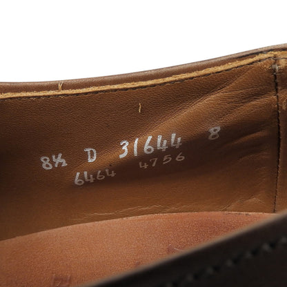Allen Edmonds Leather U-Tip Brown Sneakers Size 8 1/2D