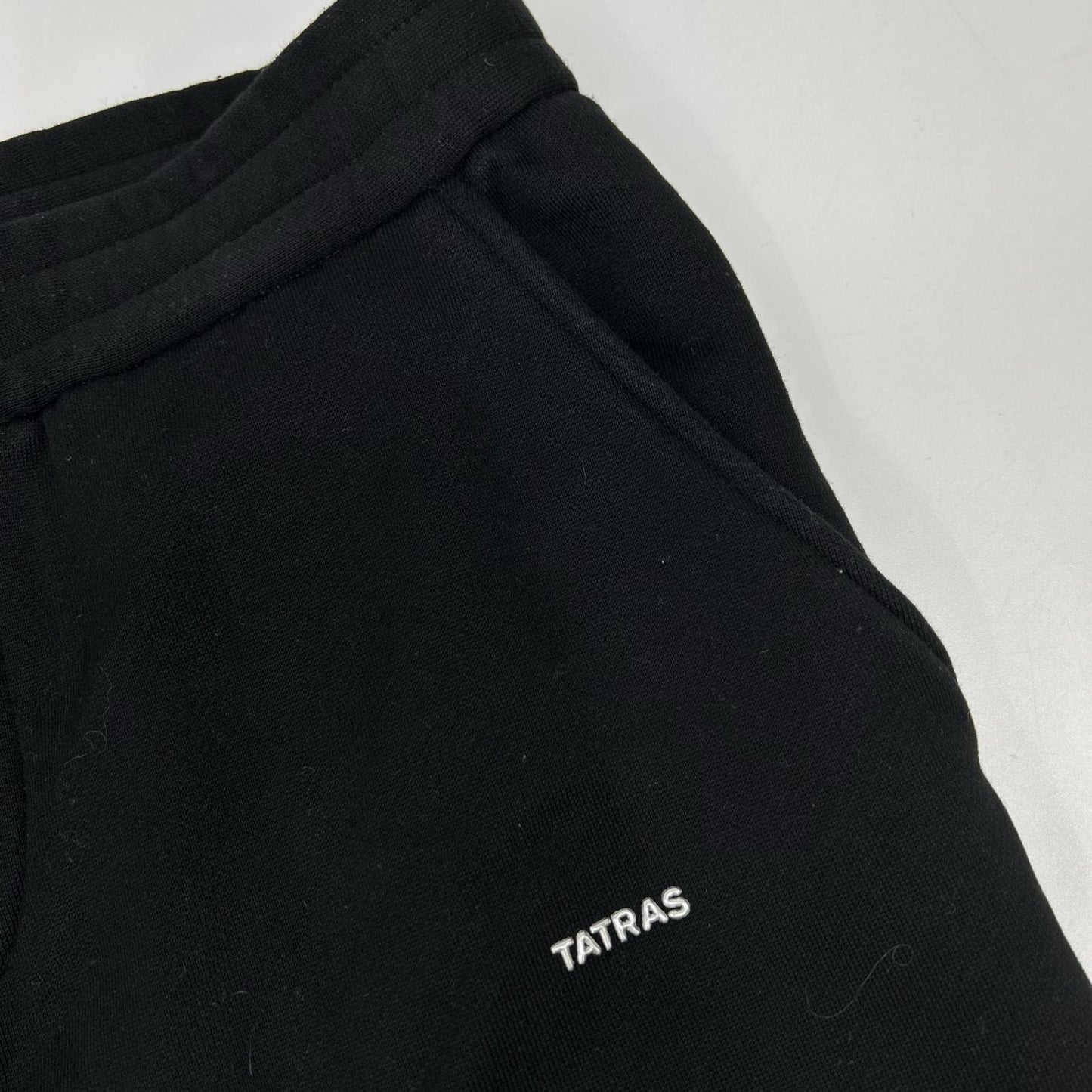 TATRAS 25SS FOLMIDO Cotton Sweatpants Black Sweatshirt