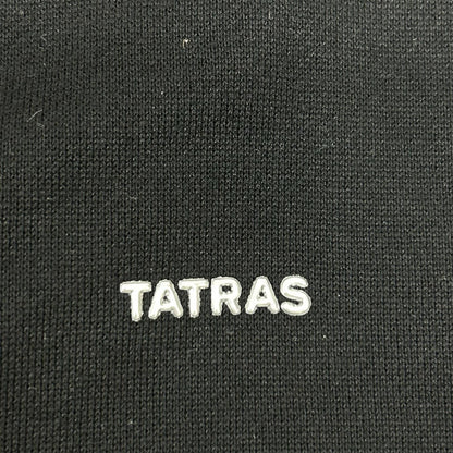 TATRAS 25SS FOLMIDO Cotton Sweatpants Black Sweatshirt