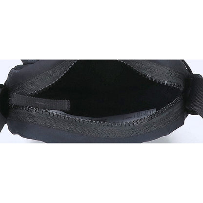 STONE ISLAND Compass Patch Zip Crossbody Shoulder Bag Black