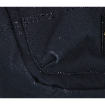 STONE ISLAND Compass Patch Zip Crossbody Shoulder Bag Black