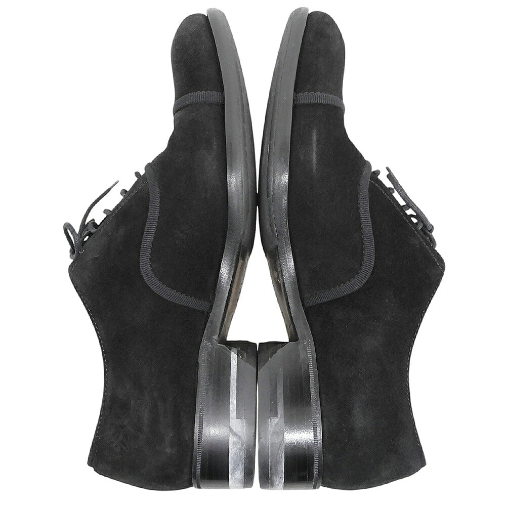 BOTTEGA VENETA Suede Panel Sneakers Black Size 39 1/2
