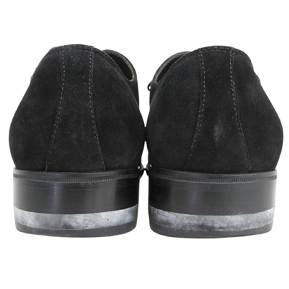 BOTTEGA VENETA Suede Panel Sneakers Black Size 39 1/2