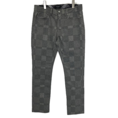 BLACK LABEL CRESTBRIDGE Gray Check Cotton Pants Size M