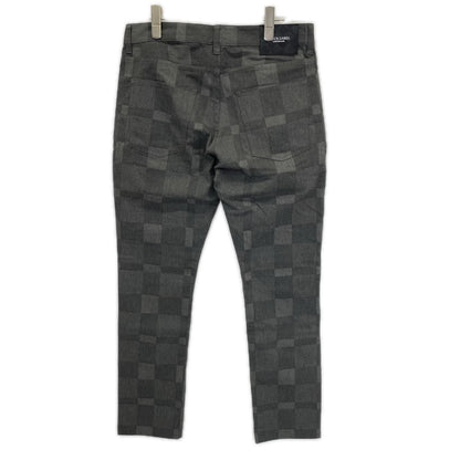 BLACK LABEL CRESTBRIDGE Gray Check Cotton Pants Size M