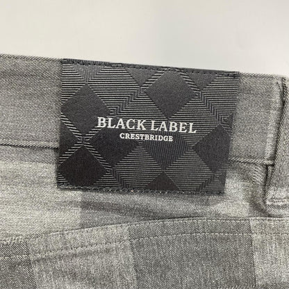 BLACK LABEL CRESTBRIDGE Gray Check Cotton Pants Size M