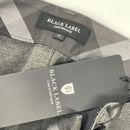 BLACK LABEL CRESTBRIDGE Gray Check Cotton Pants Size M