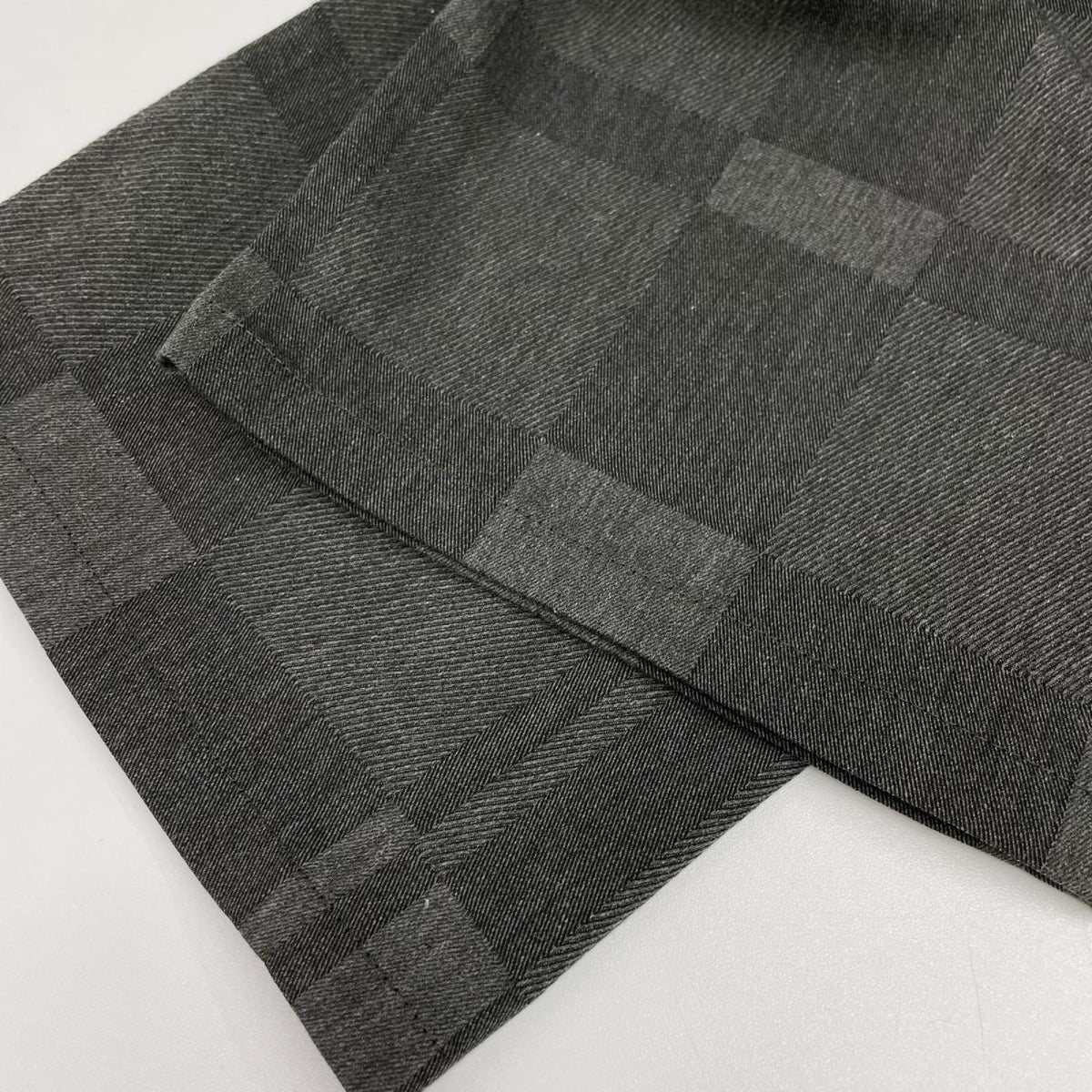BLACK LABEL CRESTBRIDGE Gray Check Cotton Pants Size M