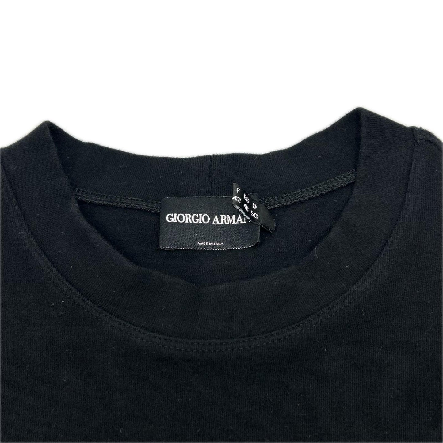GIORGIOARMANI 90s Print Portfolio T-Shirt Black