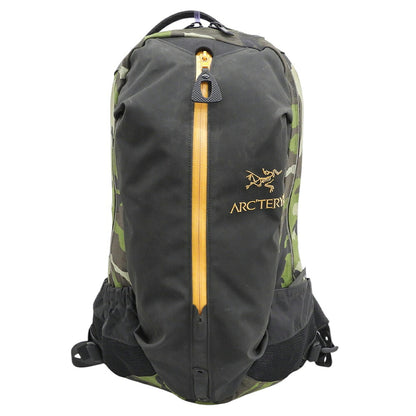 ARC'TERYX ARRO 22 BEAMS Camo Backpack Black/Green