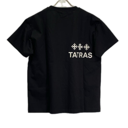 TATRAS Gisella Cotton Short Sleeve T-Shirt Black Size 02