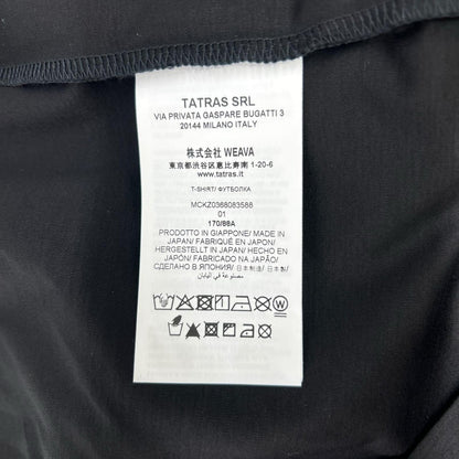 TATRAS Black Tideo Cotton T-Shirt Size 01