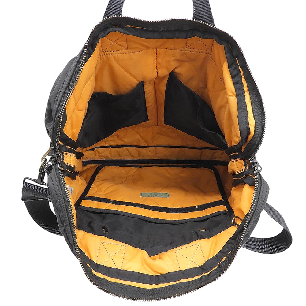 PORTER Tanker Force S 2-Way Helmet Bag Black Nylon
