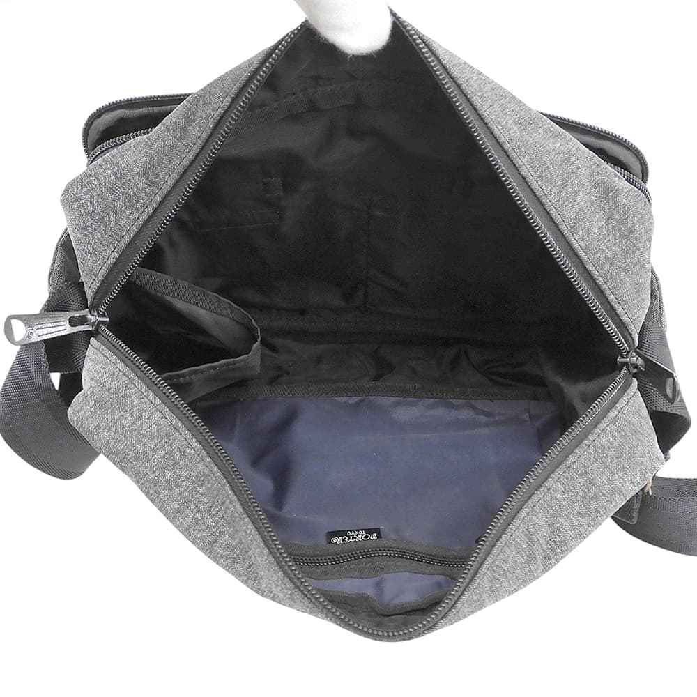 PORTER Function Shoulder Bag (S) Nylon Gray