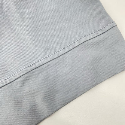 STONE ISLAND Gray Heavy Organic Cotton Sweatshirt Size L