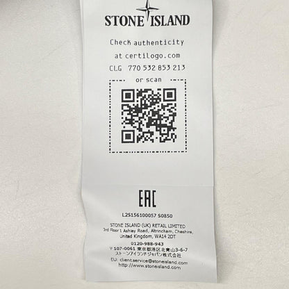 STONE ISLAND Gray Heavy Organic Cotton Sweatshirt Size L