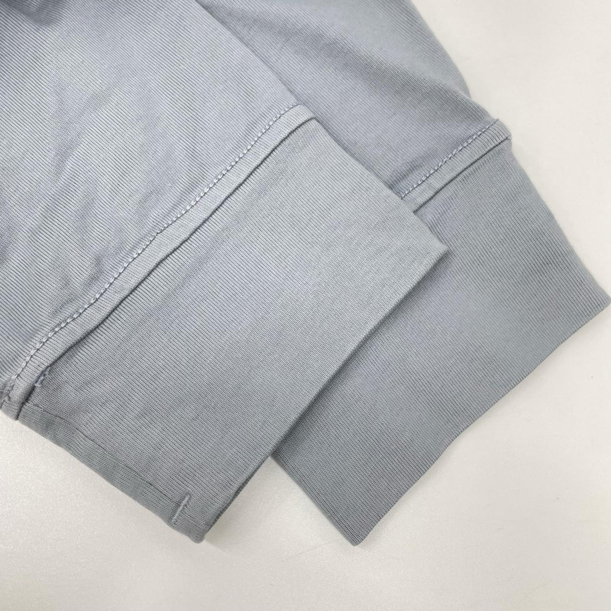 STONE ISLAND Gray Heavy Organic Cotton Sweatshirt Size L