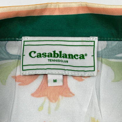 CASABLANCA L'Arche Fleurie Silk Shirt Multicolor Size M