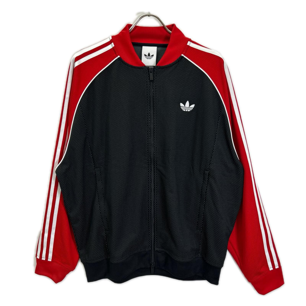 adidas KE0115 Mesh Track Jacket Red/Black Size M