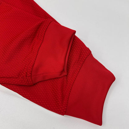 adidas KE0115 Mesh Track Jacket Red/Black Size M