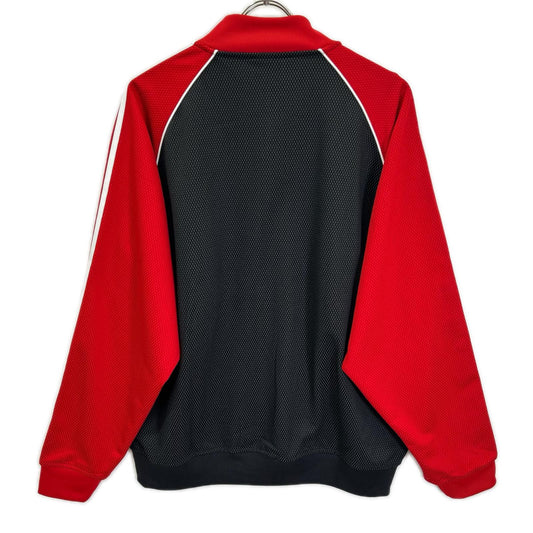 adidas KE0115 Mesh Track Jacket Red/Black Size M