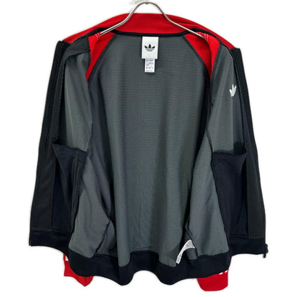 adidas KE0115 Mesh Track Jacket Red/Black Size M