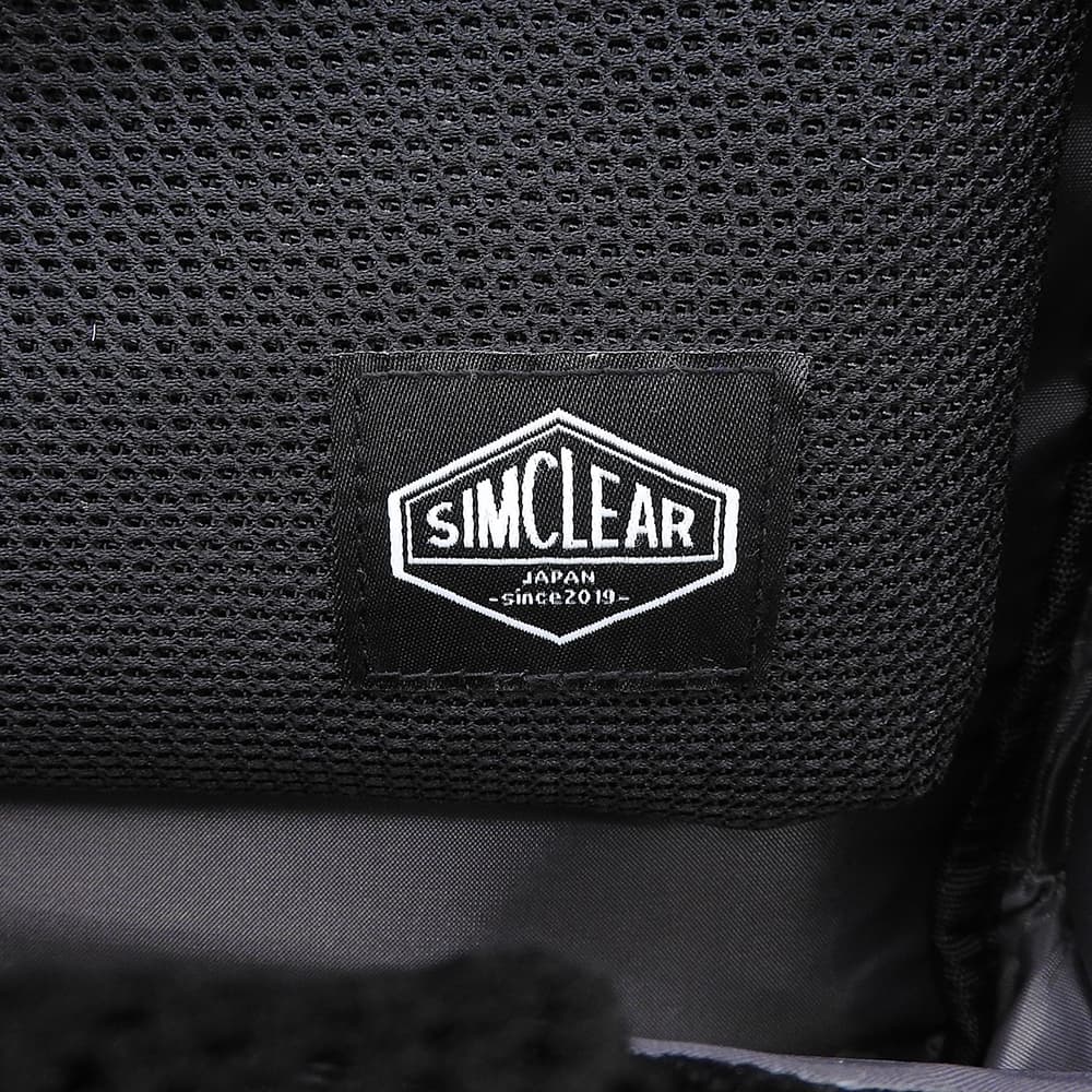 SIMCLEAR TSUNAGU BAG SQUARE Black Backpack