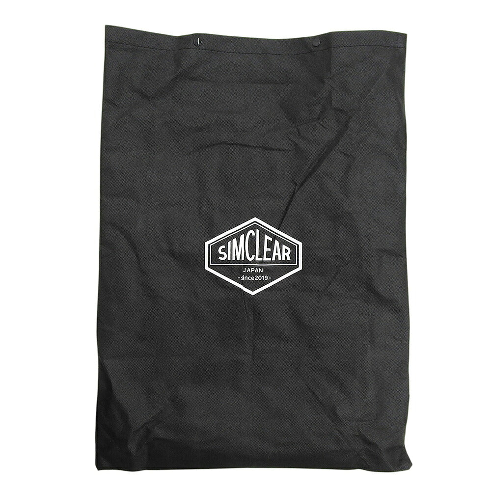 SIMCLEAR TSUNAGU BAG SQUARE Black Backpack